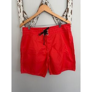Birdwell Beach Britches  Board Shorts Swim Trunks Swimsuit Size 33 Surf Beach